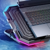 Classone Mila Serisi M6 R TYPE 13"17"  Uyumlu 2200 RPM RGB Işıklı 6 Fan Telefon Stand 2 USB Notebook Soğutucu Stand