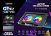 Classone GT102 Gaming Laptop Soğutucu 2200rpm  Rgb Işıklı   Led Display Notebook Soğutucu Stand