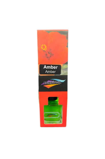 Bambinox Amber  Bambu Çubuklu Oda ve Ortam kokusu 120 ML