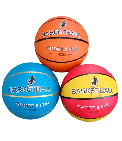 Sport & Fun Basketbol Topu 8 No Karışık Renk