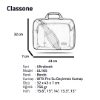 Classone UL165 WTXpro Su Geçirmez Kumaş Ultrabook Serisi 13.3" - 15.6"   Notebook El Çantası Bordo
