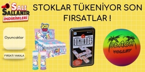 Salı Sallanır-Oyuncaklar kampanya resmi