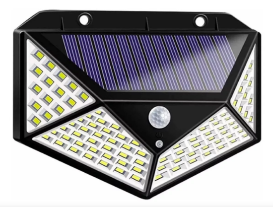 HiMarry Solar Hareket Sensörlü Duvar Lambası 100 Led