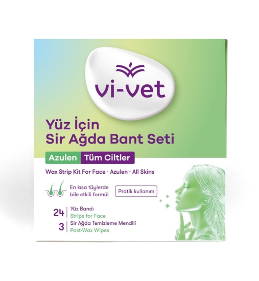 Vivet Azulen Yüz için Sir Ağda Bandı