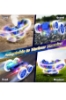 Vardem Uzaktan Kumandalı Full Fonksiyon Şarjlı Işıklı, Buharlı Spin 360 Stunt Araba HG4-45 Mavi