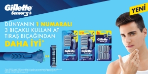Gillette Sensor Lansmana Özel Fiyatlar! kampanya resmi