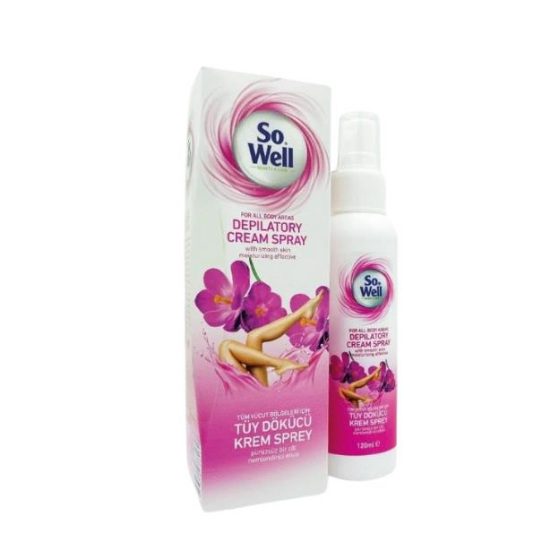So Well Tüy Dökücü Krem Sprey 120 ml - Kadın