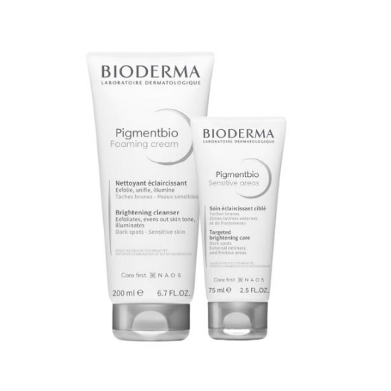 Bioderma Pigmentbio Yıkama Jeli 200 ml +  Pigmentbio Hassas Cilt Bakım Kremi75 ml