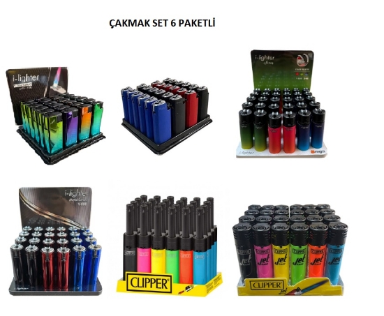 Karma Çakmak Seti 6 Paket