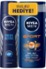 NIVEA Fresh Active Deodorant Sprey 150 ml + Duş Jeli Sport 250 ml