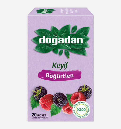 Doğadan Bitki Çayı Böğürtlen 20 'li