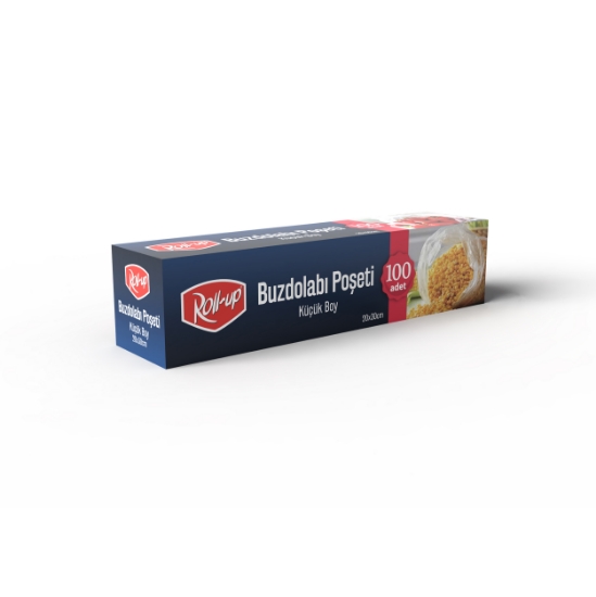 Roll-Up Buzdolabı Poşeti Küçük Boy 20x30cm 100 Adet