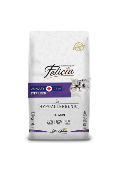 Felicia 12 Kg Sterilised Somonlu Az Tahıllı FLC-016