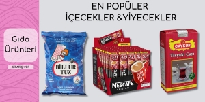 En Popüler  İçecekler & Yiyecekler kampanya resmi