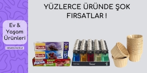 Ev& Yaşam Ürünlerinde Fırsatlar! kampanya resmi