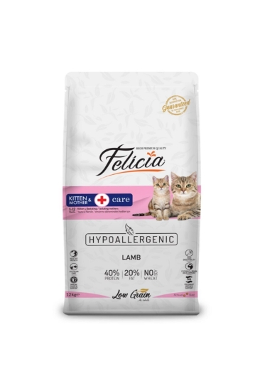 Felicia Yavru Kuzu Etli Az Tahıllı Kedi Maması 12 Kg