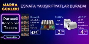Marka Günleri-Toscow-Koroplast-Laçiner kampanya resmi