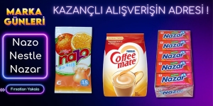 Marka Günleri-Nazo-Nazar-Coffee Mate-Gamer Candy-Globox-Milka kampanya resmi