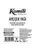 Komili Ayçiçek Yağı 5 Lt Teneke