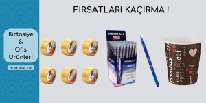 Kırtasiye & Ofis Ürünlerinde Fırsatlar! kampanya resmi