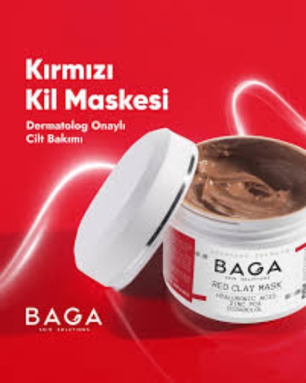 Baga Kırmızı Kil Maskesi 100 ml