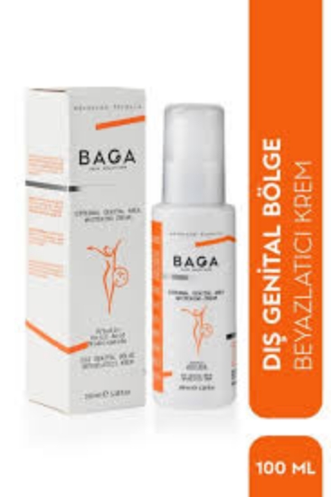 Baga Dış Genital Bölge Beyazlatıcı Krem 100 ml