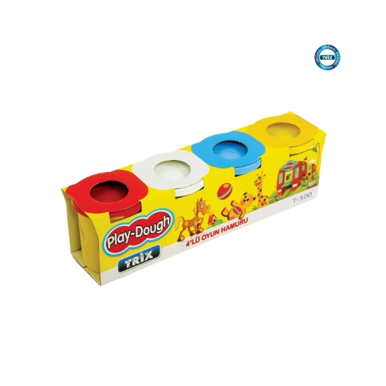 Trix 4'lü Oyun Hamuru Bardak