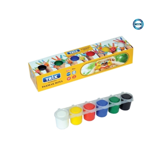 Trix 6'lı Parmak Boyası 25 Ml