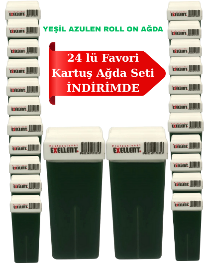 Exellent Yeşil Azulen Kartuş Ağda