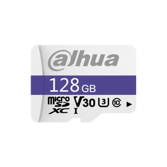 Dahua 128GB MicroSD Hafıza Kartı + SD Adaptör C100A DHI-TF-C100A-128GB