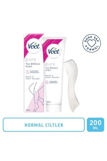Veet Pure Tüy Dökücü Krem Bacak Ve Vücut Bölgesi 200 ml