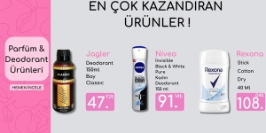 Parfüm &Deodorant Ürünlerinde Fırsatlar! kampanya resmi