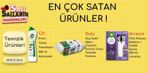 Salı Sallanır-Temizlik Ürünlerinde Fırsatlar! kampanya resmi