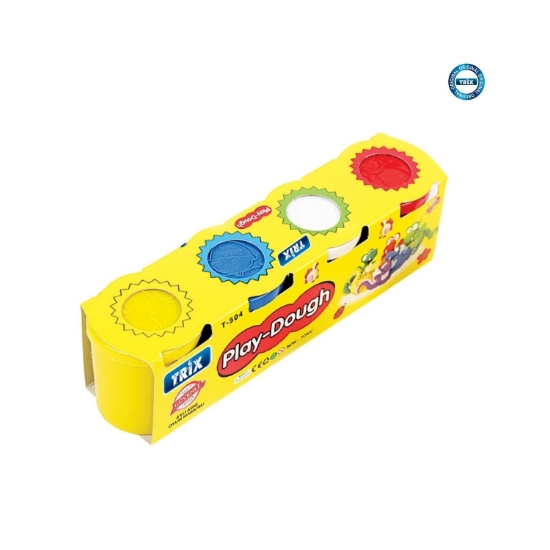 Trix Mini 4'lü Oyun Hamuru Bardak