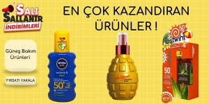 Salı Sallanır -Güneş Bakım Ürünleri! kampanya resmi