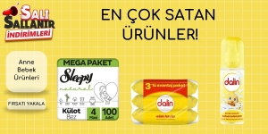 Salı sallanır- Anne Ve Bebek Ürünleri kampanya resmi