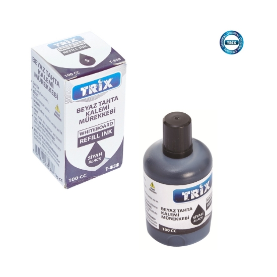 Trix Tahta Kalemi Mürekkebi Siyah 100 Ml