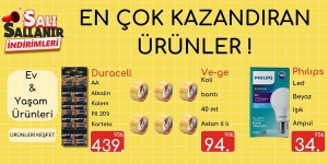 Salı Sallanır - Ev & Yaşam & Ofis Ürünleri! kampanya resmi