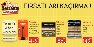 Salı Sallanır -Tıraş ve Ağda Ürünlerinde Fırsatlar! kampanya resmi