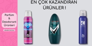 Parfüm &Deodorant Ürünlerinde Fırsatlar! kampanya resmi