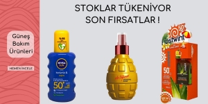 Güneş Bakım Ürünleri kampanya resmi