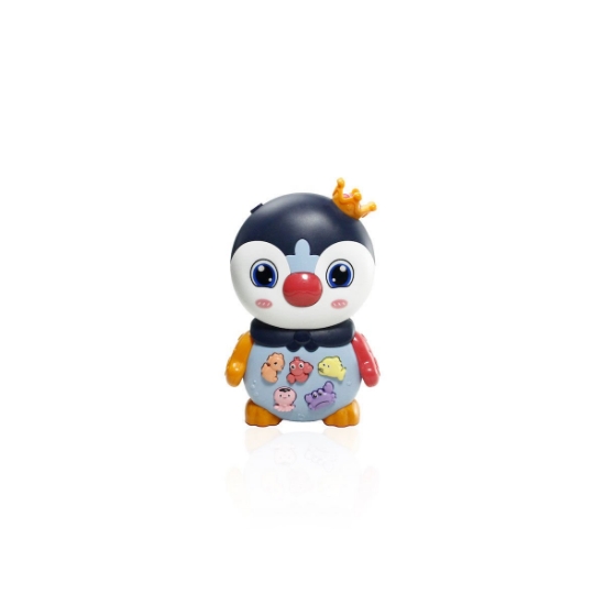 Vardem Oyuncak JLG-855-136A Işıklı ve Müzikli Penguen Bebek