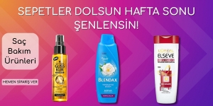 Hafta Sonu Fırsatları! Saç Bakım Ürünleri kampanya resmi