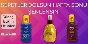 Hafta Sonu Fırsatları! Güneş Bakım Ürünleri kampanya resmi