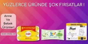 Hafta Sonu Fırsatları! Anne Ve Bebek Ürünleri kampanya resmi