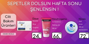 Hafta Sonu Fırsatları! Cilt Bakım Ürünleri kampanya resmi