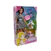Vardem Oyuncak WG-115564 Kutulu 29 cm Anne Kız Pet Shopta Bebek