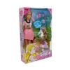 Vardem Oyuncak WG-115564 Kutulu 29 cm Anne Kız Pet Shopta Bebek