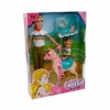 Vardem Oyuncak WG-115162 Kutulu 29cm Atlı Kızı ve Anne Bebek
