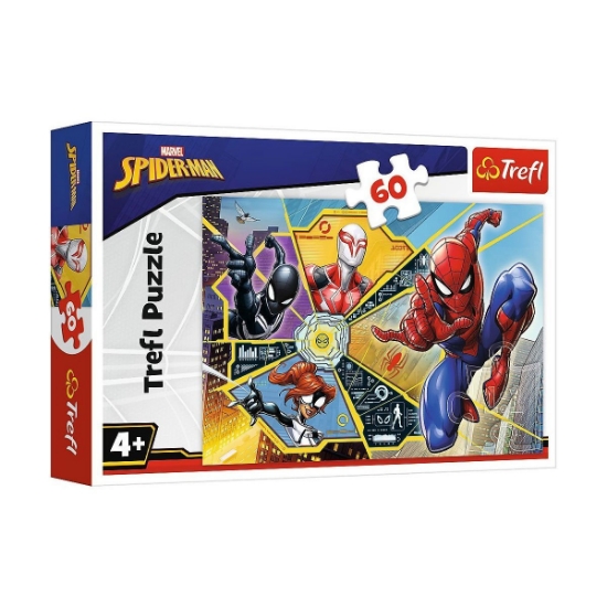 Vardem Oyuncak PUZZLE-17372 Marvel Spiderman 60 Parça Puzzle